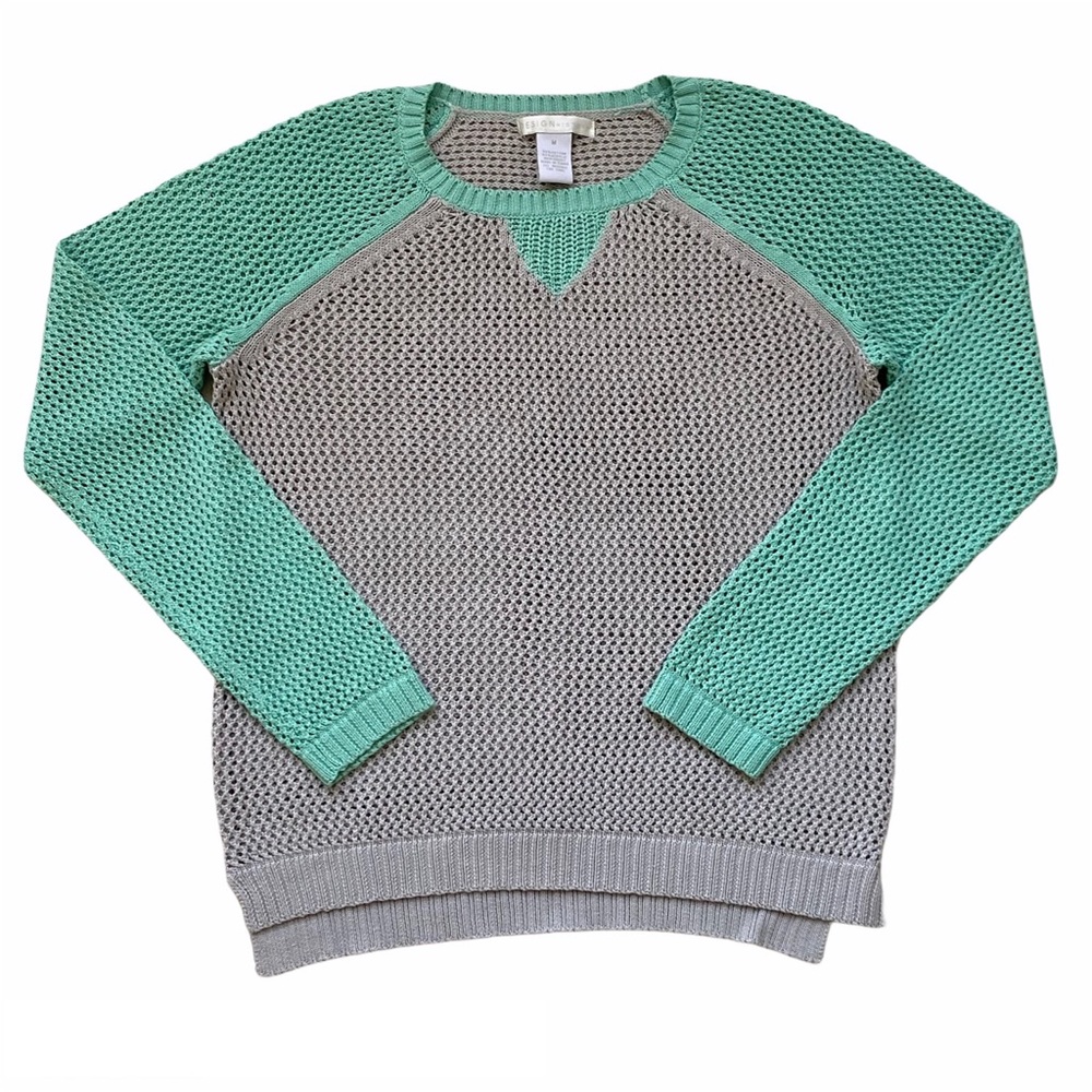 DESIGN HISTORY - Mesh Raglan Sweater (size…